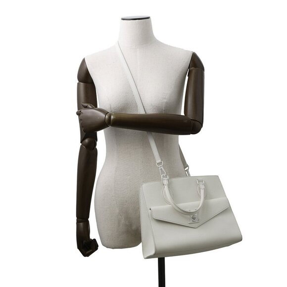 LOUIS VUITTON Rock Me Tote Size PM Grained Calf Leather Blanc M55817 - Picture 4 of 16